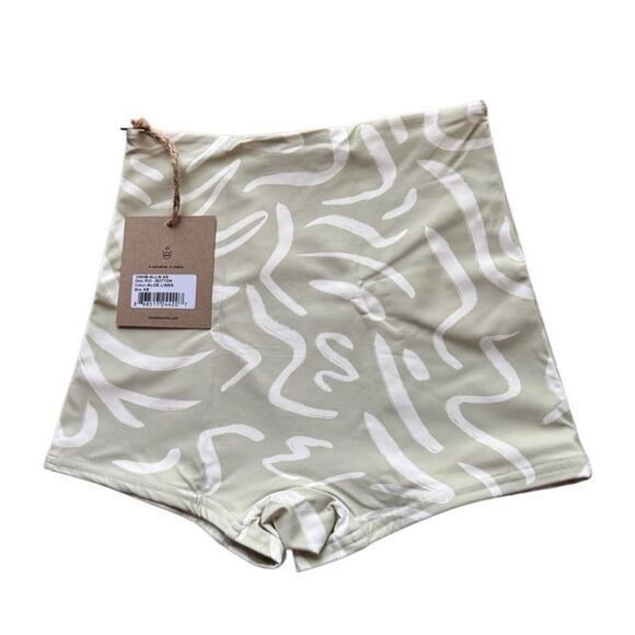 NWT REVOLVE x Stone Fox Swim Rio Bottom in Aloe Lines Size XS - Picture 3 of 6